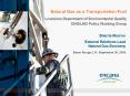Natural Gas as a Transportation Fuel  Louisiana Department of Environmental Quality CNG/LNG Policy Working Group PowerPoint PPT Presentation