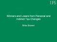 Winners and Losers from Personal and Indirect Tax Changes PowerPoint PPT Presentation