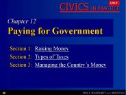 Chapter 12 Paying for Government