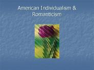 American Individualism