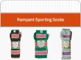 Rampant Sporting Socks PowerPoint PPT Presentation
