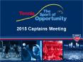 2015 Captains Meeting PowerPoint PPT Presentation