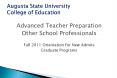 Advanced Teacher Preparation PowerPoint PPT Presentation