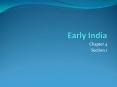 Early India PowerPoint PPT Presentation