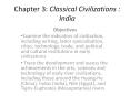 Chapter 3: Classical Civilizations : India PowerPoint PPT Presentation