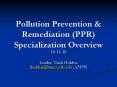 Pollution Prevention PowerPoint PPT Presentation