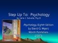 Step Up To: Psychology by John J. Schulte, Psy.D. PowerPoint PPT Presentation