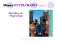 Myers PSYCHOLOGY (7th Edition PowerPoint PPT Presentation