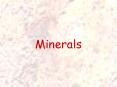 Minerals PowerPoint PPT Presentation
