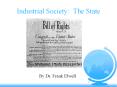 Industrial Society: The State PowerPoint PPT Presentation