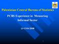 Palestinian Central Bureau of Statistics PowerPoint PPT Presentation
