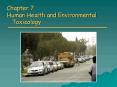 Chapter 7 Human Health and Environmental   Toxicology PowerPoint PPT Presentation