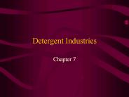 Detergent Industries