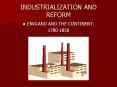 INDUSTRIALIZATION AND REFORM PowerPoint PPT Presentation