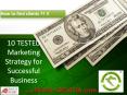 10 TESTED Marketing Strategy for Waterless Car Wash Business PowerPoint PPT Presentation