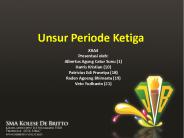 Unsur Periode Ketiga
