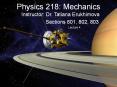 Physics%20218:%20Mechanics PowerPoint PPT Presentation