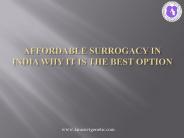 Affrodable Surrogacy in India