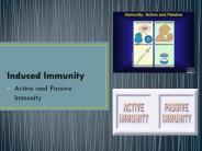 Induced Immunity