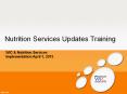 Nutrition Services Updates Training PowerPoint PPT Presentation