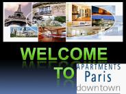 Short term apartments rental in Paris