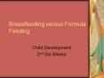 Breastfeeding versus Formula Feeding PowerPoint PPT Presentation