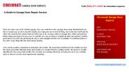 A Guide to Garage Door Repair Service