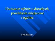 Usuwanie zeb
