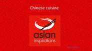Chinese cuisine