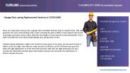 Garage Door spring Replacement Services in CLEVELAND