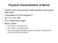 Physical%20Characteristics%20of%20Blood PowerPoint PPT Presentation
