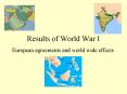 Results of World War I PowerPoint PPT Presentation