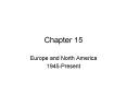 Europe and North America PowerPoint PPT Presentation