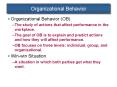 Organizational Behavior PowerPoint PPT Presentation