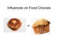 Influences on Food Choices PowerPoint PPT Presentation