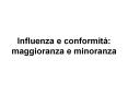 Influenza e conformit PowerPoint PPT Presentation