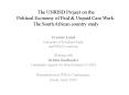 The UNRISD Project on the Political Economy of Paid PowerPoint PPT Presentation