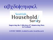 Improving the Collection of Volunteering Data in Scotland