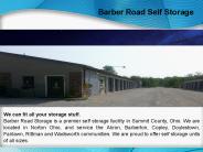 Self Storage Units Barber Road