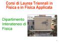 Corsi di Laurea Triennali in Fisica e in Fisica Applicata PowerPoint PPT Presentation