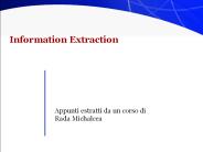 Information Extraction