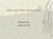XML and Data Integration