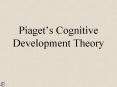 Piaget PowerPoint PPT Presentation