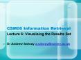 CSM06 Information Retrieval PowerPoint PPT Presentation