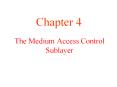 The Medium Access Control Sublayer PowerPoint PPT Presentation