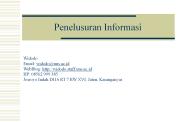 Penelusuran Informasi