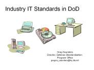 Industry IT Standards in DoD