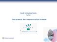 Audit documentaire Partie 2   Documents de communication interne PowerPoint PPT Presentation
