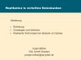 Replikation in verteilten Datenbanken PowerPoint PPT Presentation
