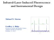 Infrared-Laser Induced Fluorescence and Instrumental Design